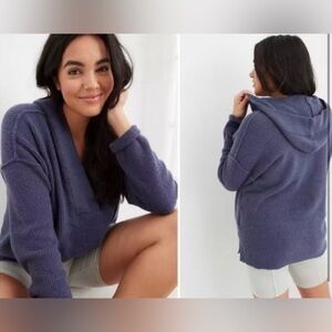 Aerie CozyUp Waffle Hoodie